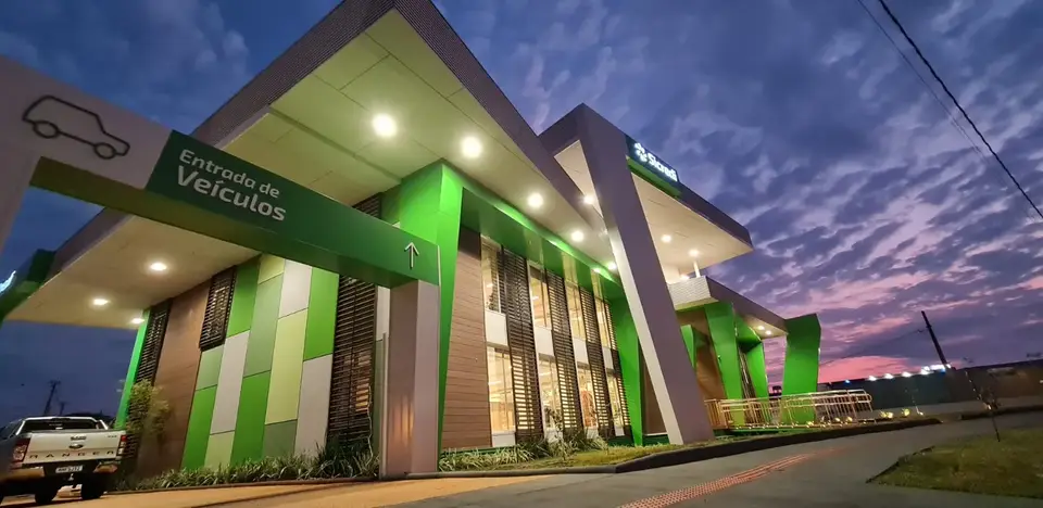Fachada da Agência Sicredi Cianorte